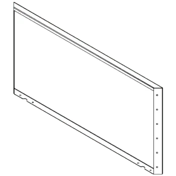 Květináč z cortenové oceli - Panel - 60 x 120 cm