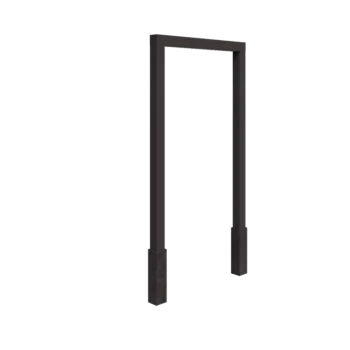 Pergola z oceli - Rovný - 200 x 230 cm - jiná barva RAL - S Betonový patek