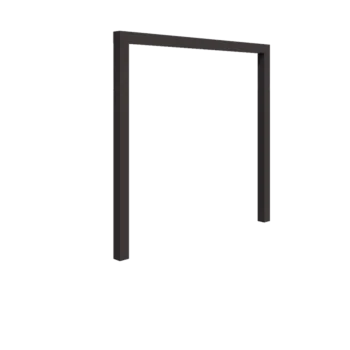 Pergola z oceli - Rovný - 250 x 230 cm - jiná barva RAL - Bez Betonový patek