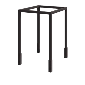 Pergola z oceli - Čtverec - 224 x 200 x 230 cm - jiná barva RAL - S Betonový patek