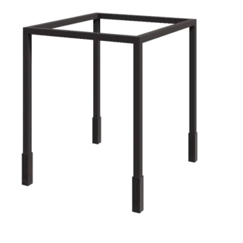 Pergola z oceli - Čtverec - 274 x 250 x 230 cm - jiná barva RAL - S Betonový patek