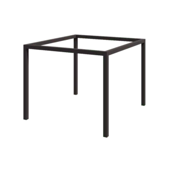 Pergola z oceli - Čtverec - 324 x 300 x 230cm - RAL7016 matný (antracitově šedá) - Bez Betonový patek