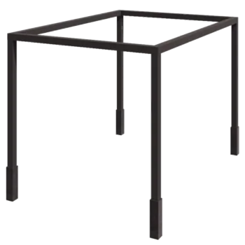 Pergola z oceli - Čtverec - 224 x 200 x 230 cm - jiná barva RAL - Bez Betonový patek