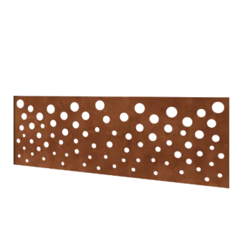 Plot z cortenu H - Panel B - 180 x 63,3 cm