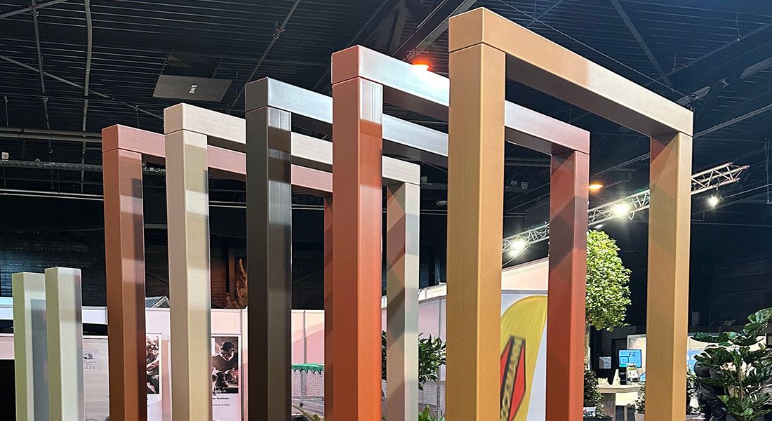 Pergola z cortenové oceli Pergola z cortenové oceli